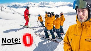 SkiTechnik Bewertung Training mit DSVTeam in der Aletsch Arena [upl. by Hctud1]