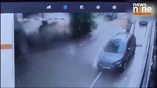 CCTV Footage Captures Bengaluru Building Collapse  Five Lives Lost  News9 [upl. by Uni]