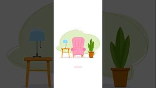 Relaxing room illuatration adobeillustrator art illustration drawing shorts [upl. by Seow]