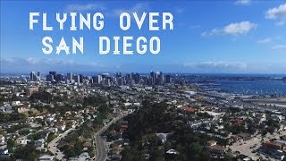 Flying Over San Diego  DJI Phantom 3 Drone Footage  DoubleAVideo [upl. by Dobrinsky]