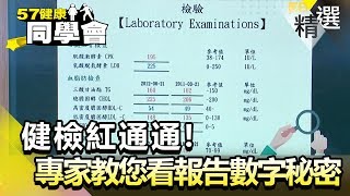 健檢紅通通！專家教您看懂報告裡的數字秘密！【健康同學會】精華篇｜隋安德 劉芯彤 [upl. by Ecirtak]