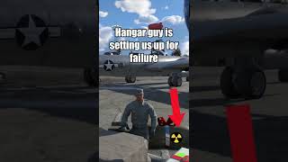 Hangar Guy Is Setting Us Up warthunder shorts [upl. by Netsruk738]