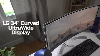 LG 34quot UltraWide Review great for video editing and widescreen movies [upl. by Heall]