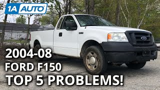 Top 5 Problems Ford F150 Truck 11th Gen 200408 [upl. by Akenna360]