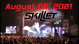 SKILLET Concert in HD  Summer 2021  WSF  Wisconsin State Fair [upl. by Ro]