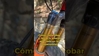 Comprobar presión suspensiones bicicleta doble MTB  Fox Kashima  carlosaizpunbike [upl. by Eremahs]