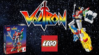 Voltron Lego Set  Built and Discussion [upl. by Genaro408]