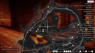 GTA V  Mount Chiliad Tunnel Location [upl. by Milt]