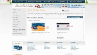 Check Your Gift Card Balance [upl. by Millicent]