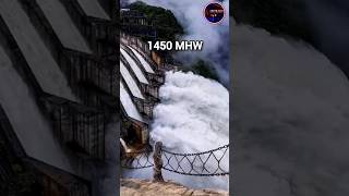 भारत का सबसे बड़ा dam 😱  biggest dam in india shorts dam ytshorts india viral [upl. by Emmerie295]