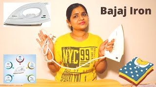 Bajaj DX 7 1000 Watt Dry Iron  Best Iron Review in Hindi  Indian Mom Forever [upl. by Strander]