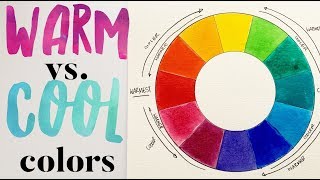 Color Theory Ep 1  Warm vs Cool Colors [upl. by Ydollem]