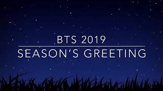 BTS 2019 SEASON’S GREETIG FULL [upl. by Adle]