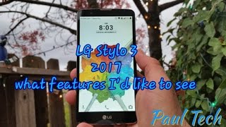 LG Stylo 3 Plus 2017 Upgraded FeaturesSpecs we would like LG [upl. by Meerek]