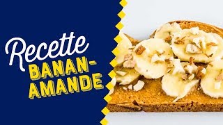 Brioche Pasquier découvrez la recette quotTartine Bananamandequot [upl. by Haronid]