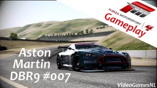 Forza Motorsport 4  Aston Martin DBR9 Racing 007 Gameplay  Infineon Raceway Xbox 360 HD [upl. by Brandon578]