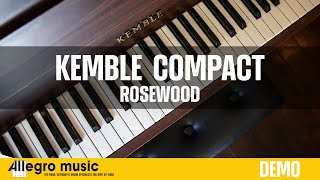 Used Kemble Compact Upright Rosewood at Allegro Music [upl. by Aldric]