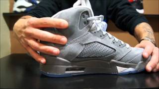 Air Jordan V 5 Retro Wolf Grey [upl. by Warthman]