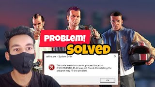 How to Fix D3DCompiler43dll Error Missing Windows 111087  GTA V Not Opening Error Fixed 2025 [upl. by Davie311]