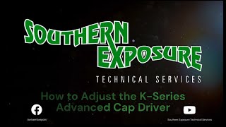 Barudan K Series How to Adjust the Cap Driver [upl. by Ilah537]