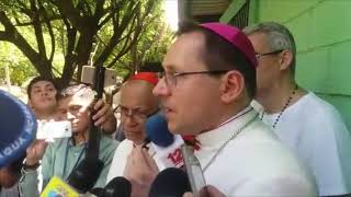 Nuncio apostólico pide a actores revivir el diálogo en Nicaragua [upl. by Latoye]