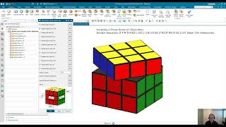 Can your CAD system solve a Rubiks Cube [upl. by Tterej]