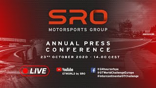 SRO OFFICIAL PRESS CONFERENCE SPA 2020 [upl. by Nyvrem]