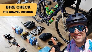 Bike check The Gravel Inferno  ciclismo de ultradistancia [upl. by Lalib223]