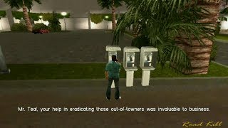 GTA Vice City Telephone Mission quotTo Kill Pizza Boyquot [upl. by Hollister885]