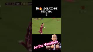 Golazo de telasco Segovia ante Brasillavinotintotelascosegovia Vinotintovseliminatoriaconmebol [upl. by Lahsiv]