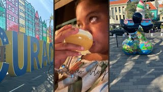 Curaçao vlog early birthday vlog late post vlogs iback birthday beach [upl. by Aelanna]