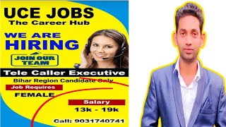 Work From Home  Jobs In Tellicalling Remote Jobs  Tellicalling Executive  Urgently Hiring [upl. by Adama]