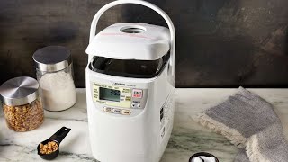 Zojirushi Home Bakery Mini Breadmaker  top bread maker review [upl. by Zackariah]