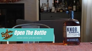 Open the Bottle  Knob Creek 9 year old small batch bourbon whiskey [upl. by Younglove979]