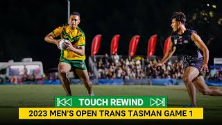 FULL MATCH REPLAY  MO G1  2023 Opens Trans Tasman  Australia v New Zealand [upl. by Kolodgie507]