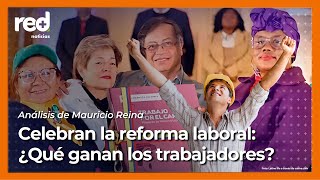 ¿Qué ganan los trabajadores en Colombia con la reforma laboral aprobada en Cámara de Representantes [upl. by Elleuqram]