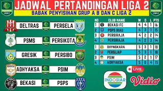 JADWAL LIGA 2 TERBARU  JADWAL LIGA 2  JADWAL LIGA 2 PEKAN INI [upl. by Atonsah86]