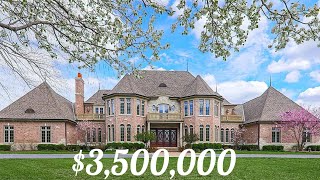 Home for sale in Naperville IL  3500000  5 beds  10 bath  For sale [upl. by Charlot]