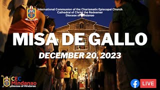 MISA DE GALLO HOMILY REFLECTION  December 20 2023 DCN JOENEL TIRARIRAY [upl. by Napier13]