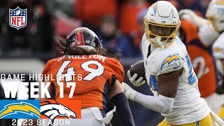 Los Angeles Chargers vs Denver Broncos  2023 Week 17 Game Highlights [upl. by Hnilym]