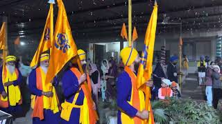 Nagar Kirtan Gurdwara Patshahi  10 On 15112024 At Pind Heran [upl. by Aillimac]