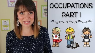 OCUPACIONES EN INGLES  PARTE 1  JOBS AND OCCUPATIONS ENGLISH VOCABULARY [upl. by Nike]