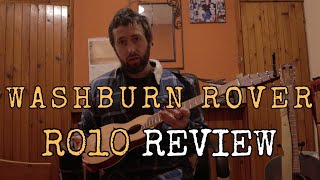 Washburn Rover Travel Guitar Review  GREAT at what it does [upl. by Angeline666]