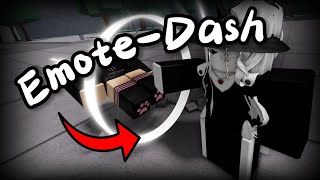 Emote Dash Tech Tutorial  thestrongestbattlegrounds strongestbattlegrounds tsb roblox [upl. by Dayir]