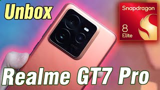 Mở Hộp Siêu Phẩm Realme GT7 Pro ĐẦU TIÊN tại VN  Snap 8 Elite và Pin 6500mAh rẻ nhất TG [upl. by Yetak909]