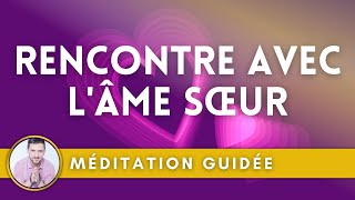 Méditation guidée  Rencontre avec lâme sœur  Chakra du cœur  par Tamás Pataki [upl. by Anaerb]