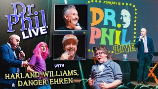 Dr Phil LIVE on tour with Harland Williams Danger Ehren in Portland  Oregon [upl. by Maryann]