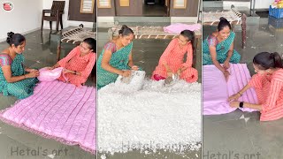 Using Waste Thermocol Ideas  Bed Sheet Making  Best For Home  Recycle Ideas  DIY [upl. by Henni434]