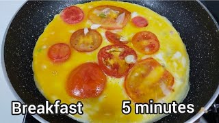 tomato omelette  टोमैटो ऑमलेट  tomato omelette recipe  breakfast in 5 minutes harigeetki rasoi [upl. by Anehsuc174]