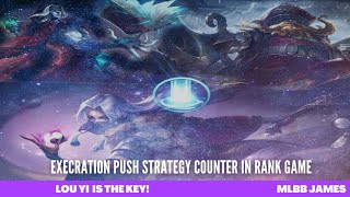 Team Execration Push strategy Bane  Faramis Counter in Rank game released [upl. by Chapel]